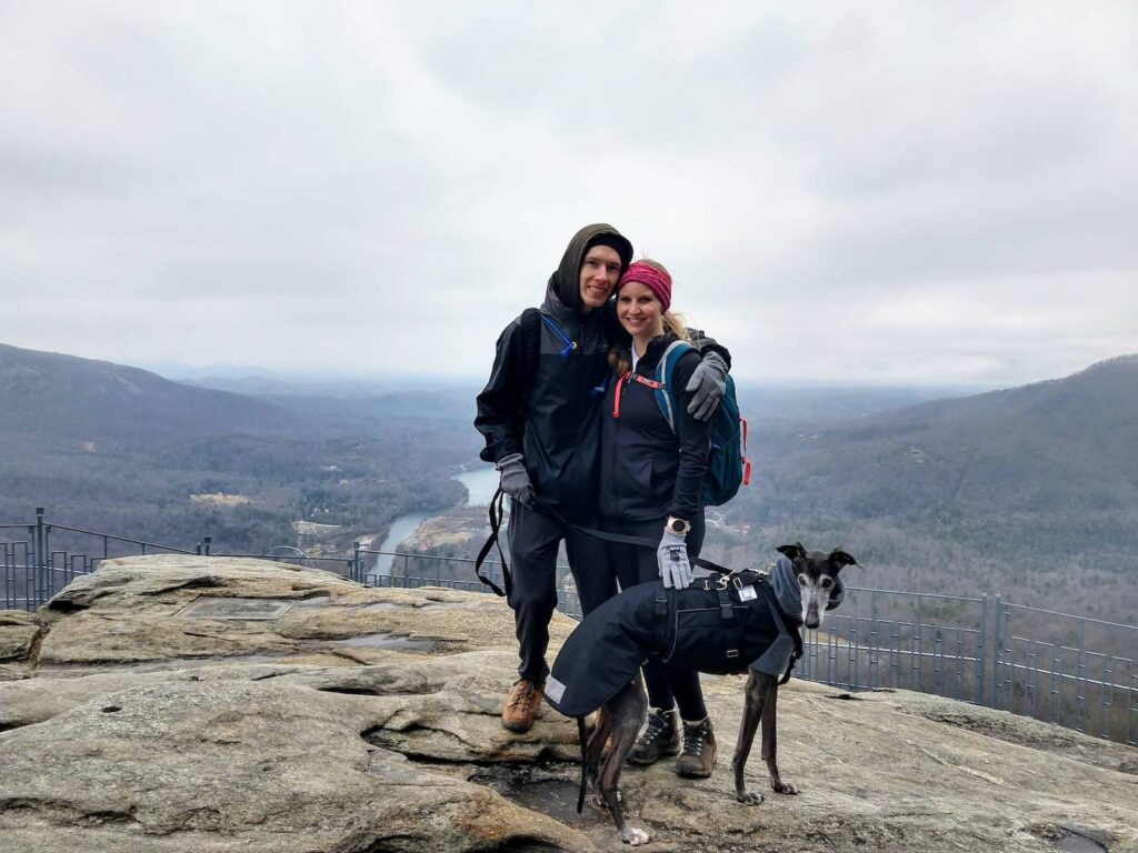 Views from the top of Chimney Rock