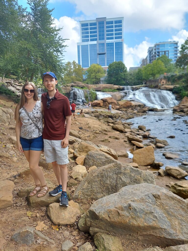 Falls Park on the Reedy in Greenville SC