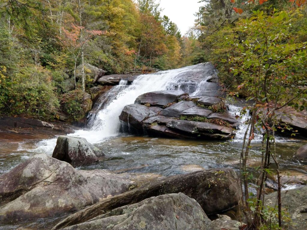 Wintergreen Falls in DuPont State Forest