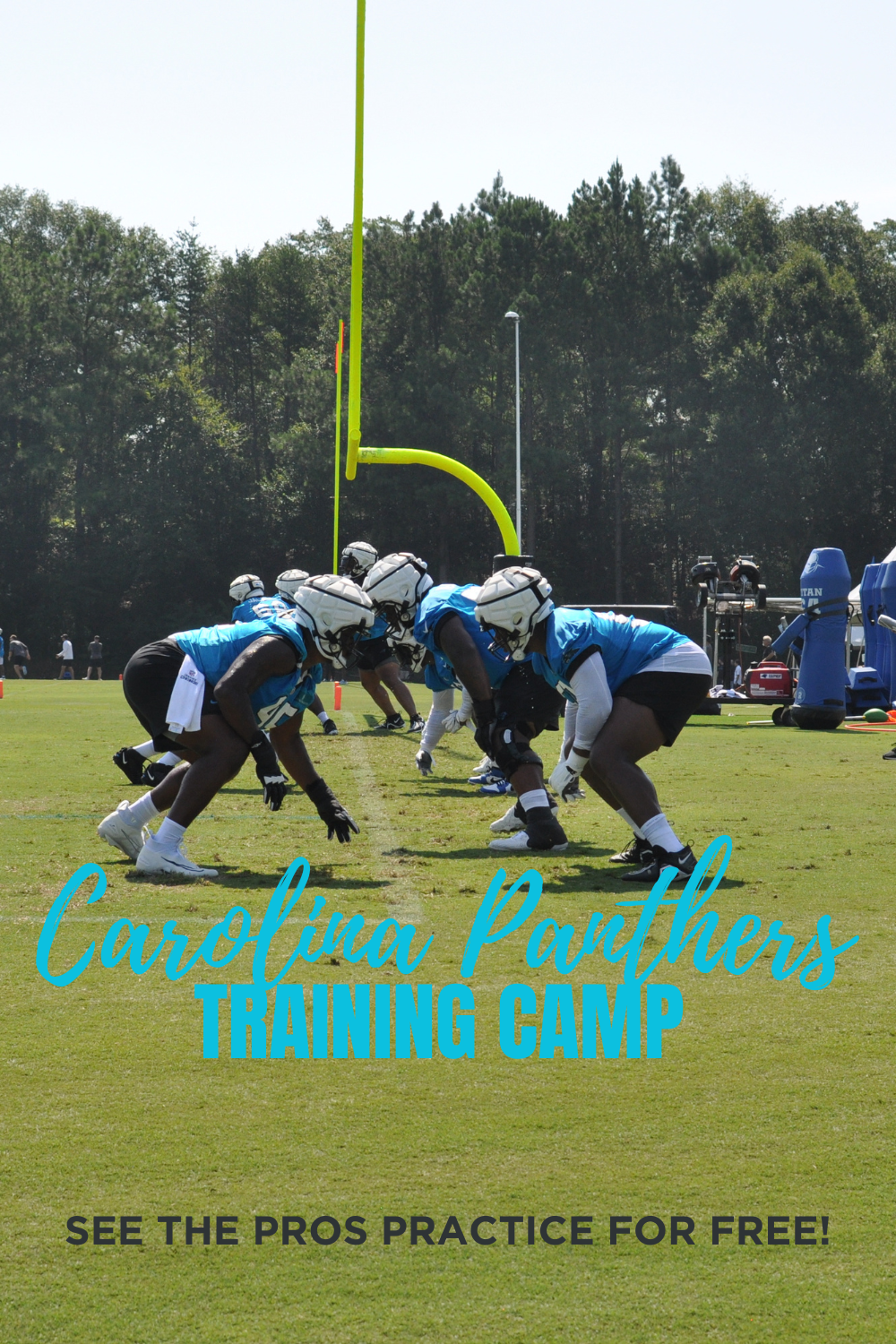 Carolina Panthers Training Camp: See the Football Pros Practice for Free -  Wander the Western Carolinas